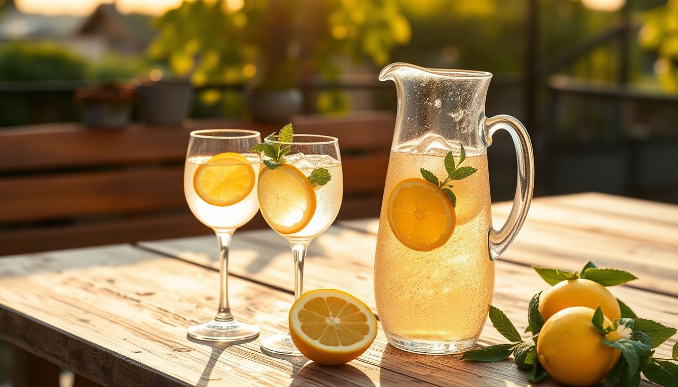 Cette marquisette au citron apporte un air de fête à tous vos apéritifs estivaux
