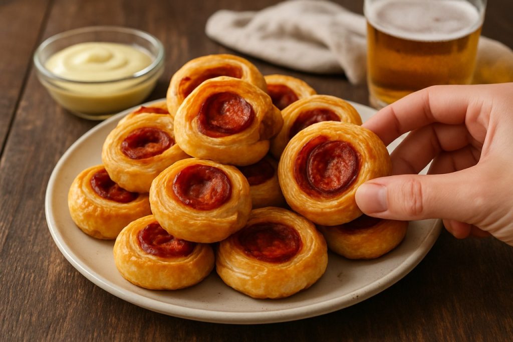 feuilletés au chorizo apéro