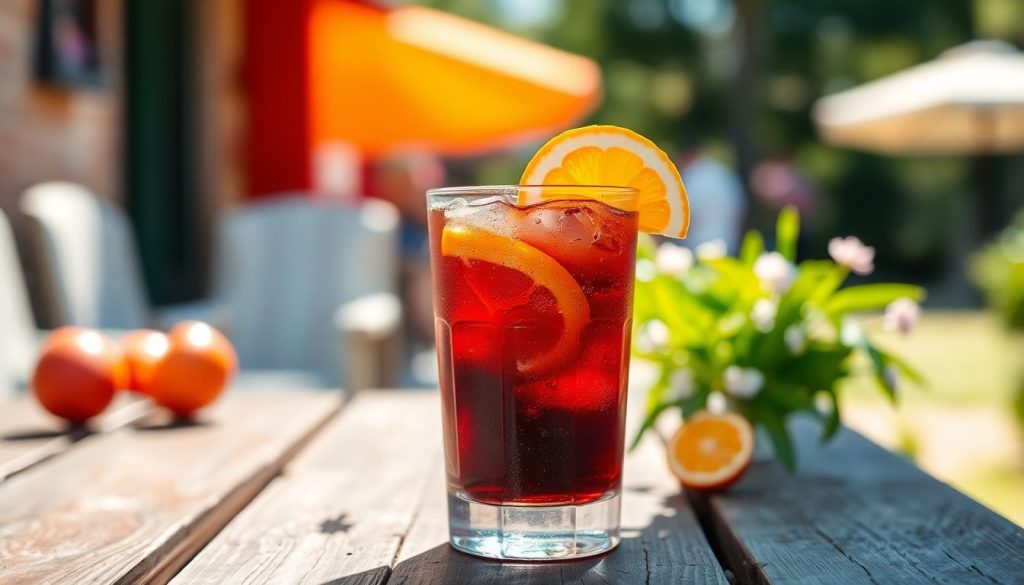 Tinto de Verano  cocktail espagnol