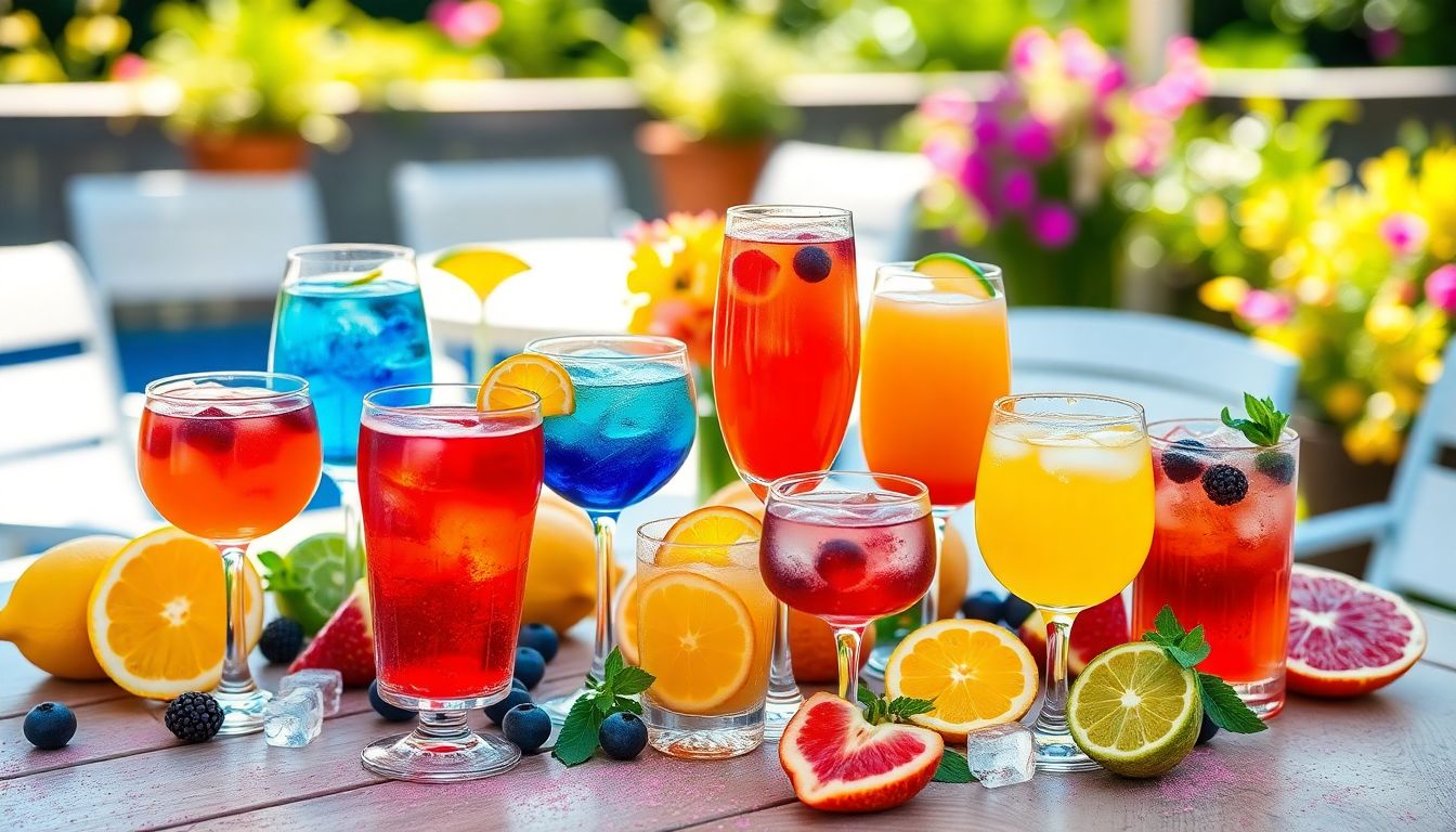 Les 8 boissons incontournables pour un apéritif frais et convivial en juillet