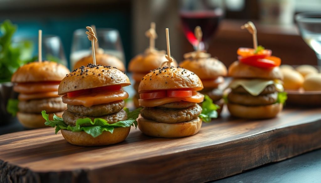 Burgers de pommes de terre grenailles au poivre : la bouchée inattendue qui fait sensation à l'apéritif
