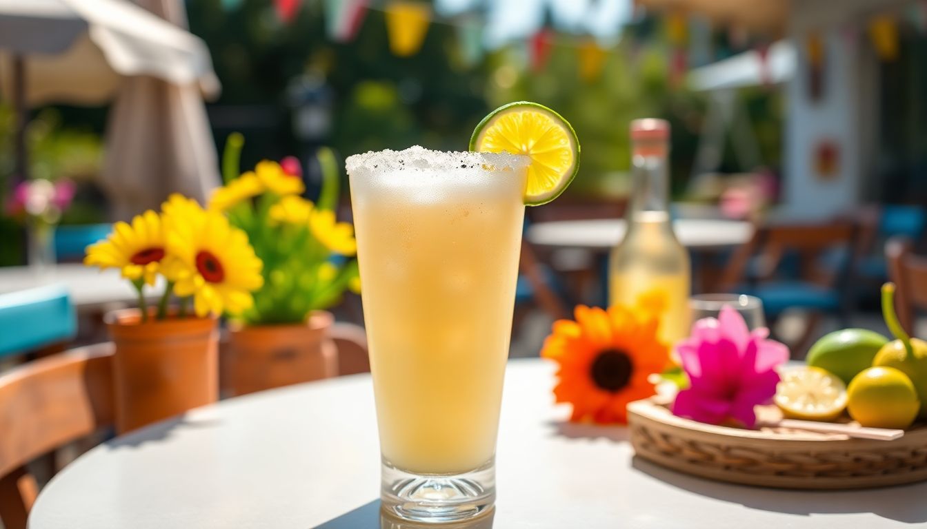 Cette frozen margarita transforme n’importe quel apéritif improvisé en moment de vacances