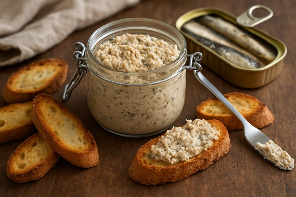 rillettes de sardines apéro