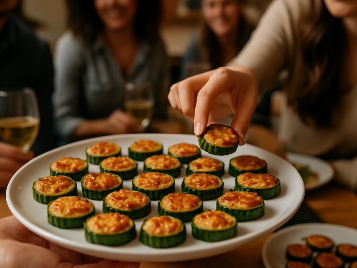 Courgettes à l’apéro : ces petites bouchées légères se préparent en un clin d’œil