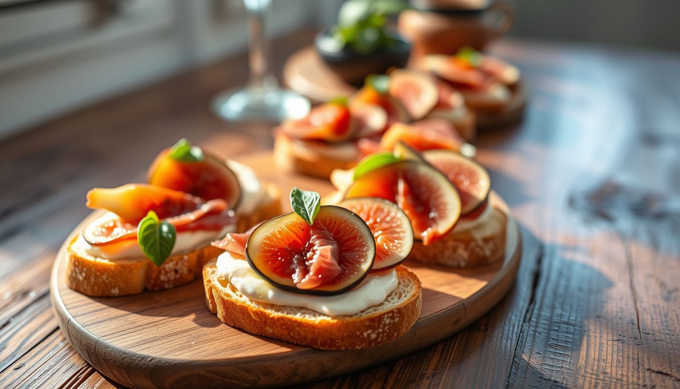 Une bruschetta croustillante, des figues et de la mozzarella : l’apéritif italien qui sent bon la fin de l’été