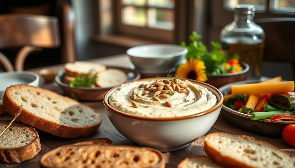 Houmous à l'artichaut et graines de tournesol : la recette qui va transformer votre apéritif