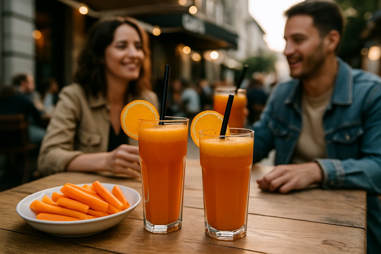 Jus de carottes et orange à l’apéritif : la combinaison qui mérite vraiment sa place sur la table