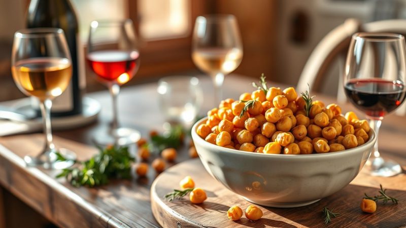 Croquants, savoureux et faciles à préparer : ces pois chiches rôtis ont tout bon pour l’apéro