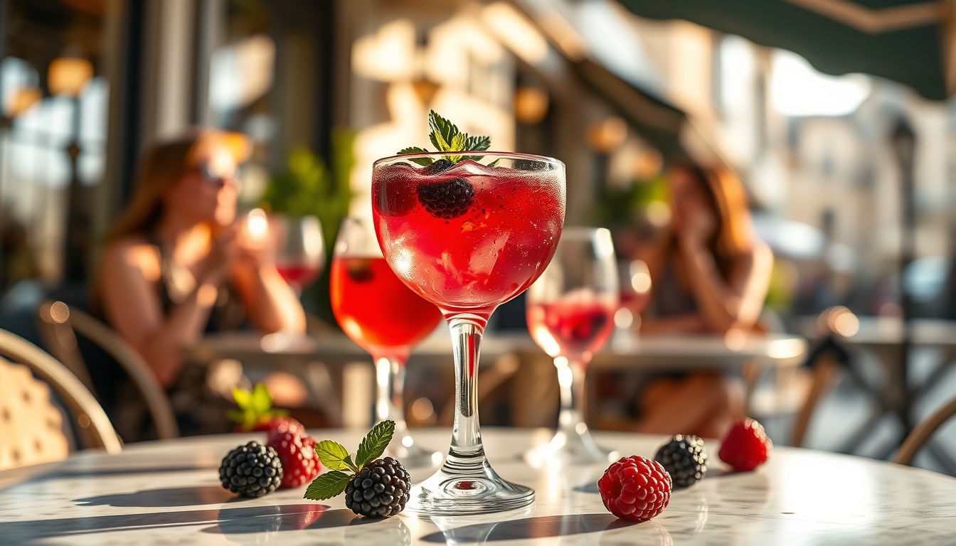 Recette du Spritz mûre à la française : le cocktail chic et ultra facile à préparer