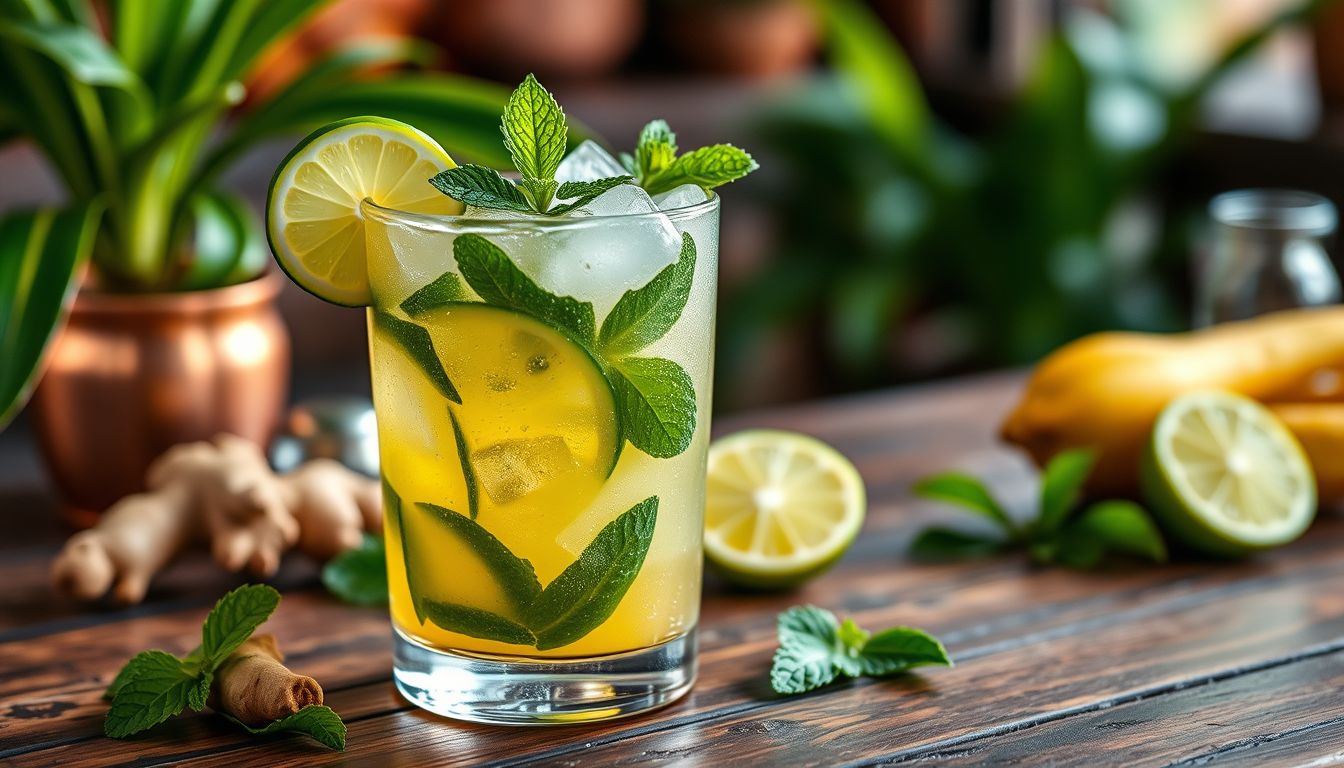 Voici la recette du Virgin Jamaican Mule, le cocktail sans alcool parfait pour des apéros qui pétillent