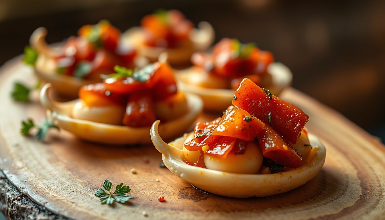 Supions confits au chorizo : la bouchée apéritive qui fait l’unanimité