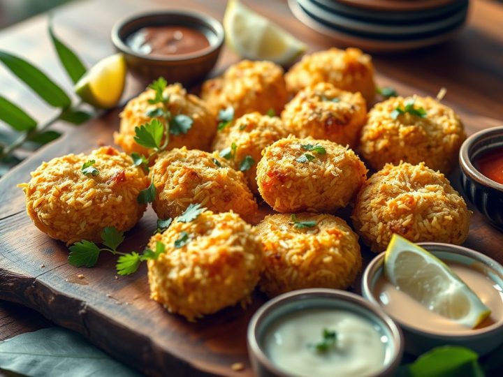 Ces accras de poulet à la noix de coco vont faire voyager vos papilles dès l’apéro