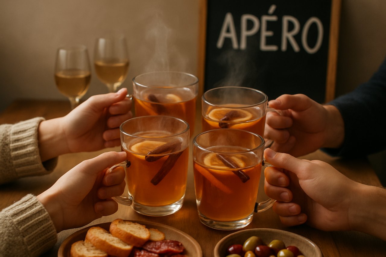 Cette recette de cidre chaud aux épices va réchauffer tous vos apéros cet hiver