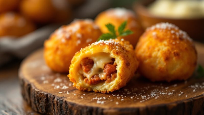 Croustillantes à l’extérieur, fondantes à l’intérieur : ces croquettes au chorizo sont irrésistibles !