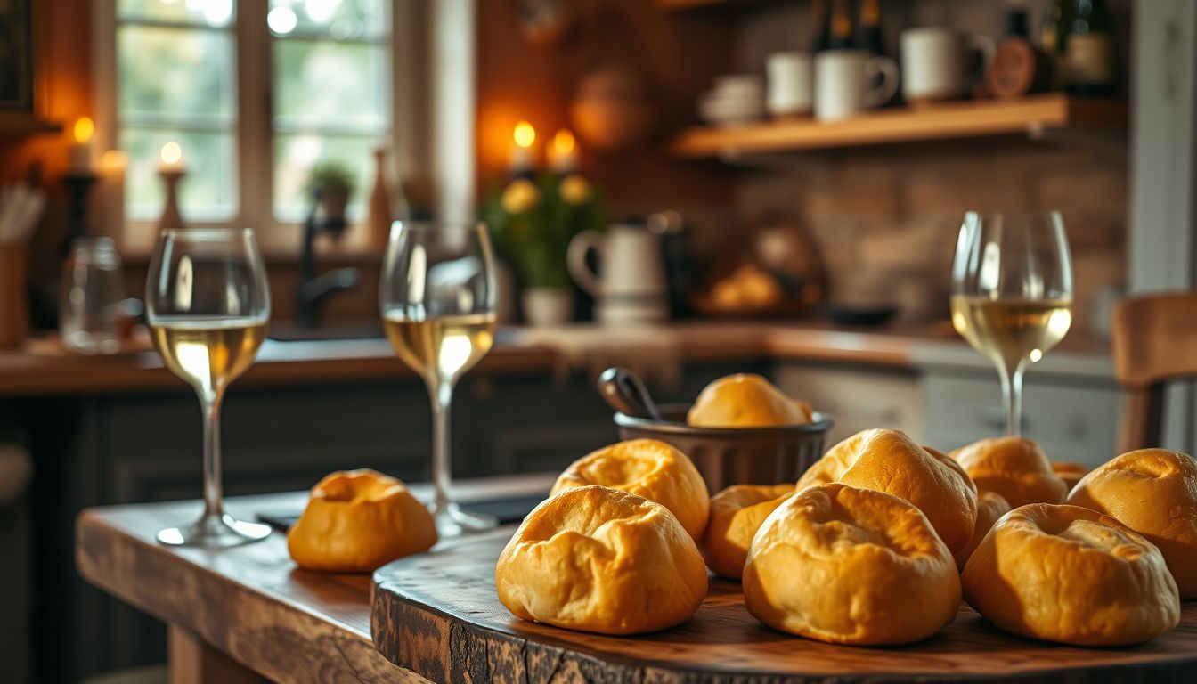 Pour l’apéritif, ces gougères au comté croustillantes et fondantes sont un vrai bonheur