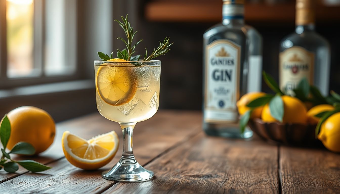 Avec du gin et du citron jaune, réalisez ce cocktail ultra-frais qui fait toujours son petit effet