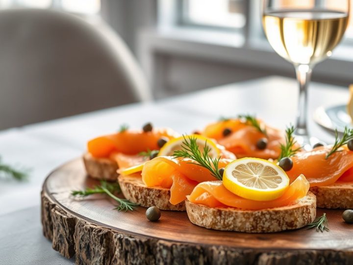 Toasts au saumon fumé : la recette pour un apéritif élégant et frais